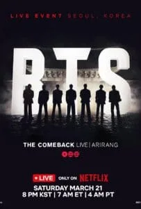 BTS the Comeback Live Arirang (2026) ไลฟ์สด การกลับมาของ BTS